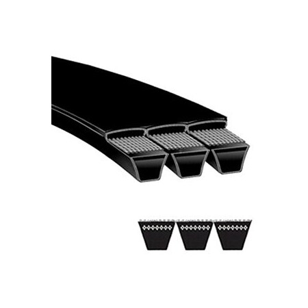 Optibelt V-Belt; SPB Series; 2672MM Belt Outside Len; 48.9MM Belt Wid; 3 Bands 3/SPB2650